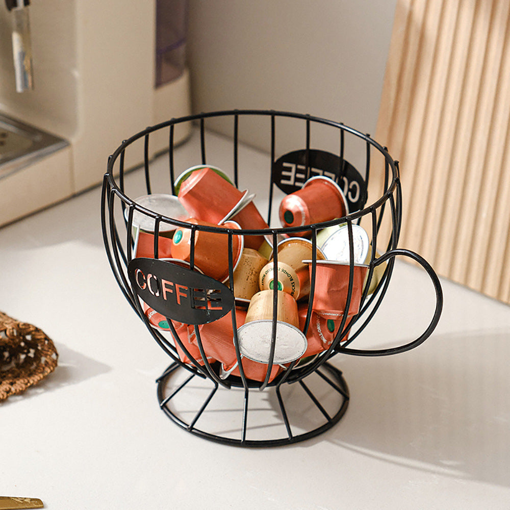 Panier à capsules de café en métal