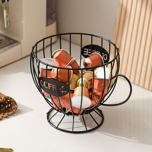 Panier à capsules de café en métal